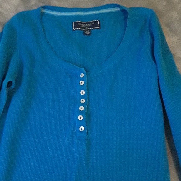 Blue American eagle long sleeve - Picture 3 of 3